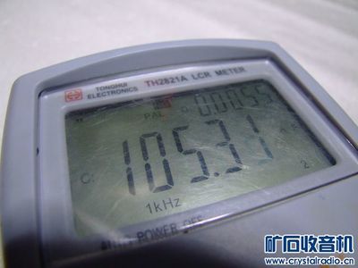 350元/包郵 同惠TONGHUI TH2821A 便攜式手持數(shù)字電橋LCR 一個 - 〓器材友情交換〓 - 礦石收音機論壇